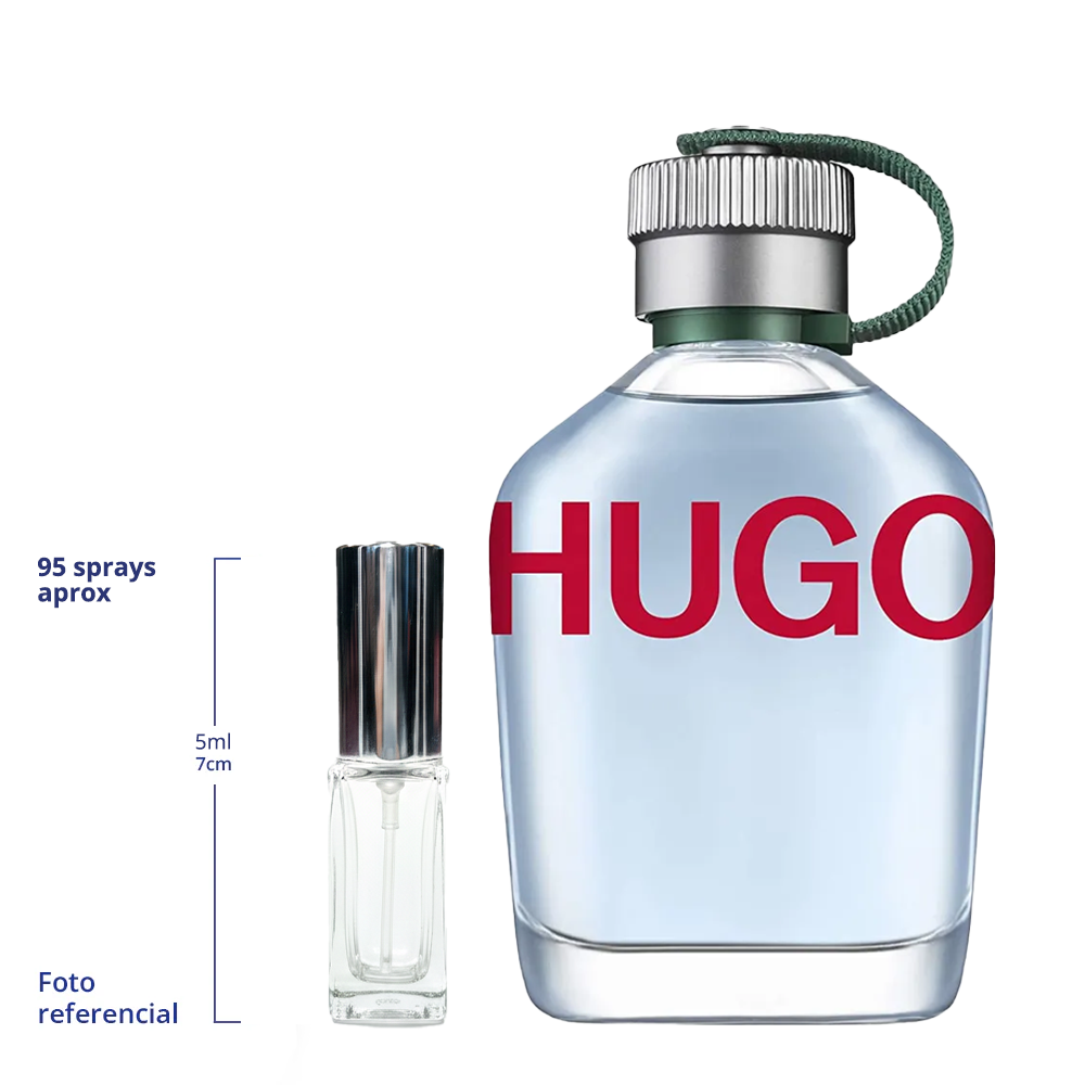 Hugo Boss Man Decant Travel Size 5ml y 10ml 75 a 150 Sprays Aprox Eau de Toilette For Men