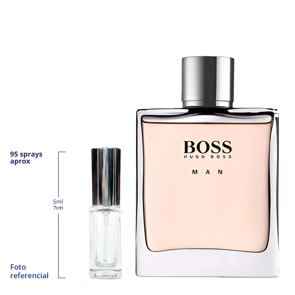 Hugo Boss Man Decant Travel Size 5ml y 10ml de 75 a 150 Sprays Aprox Eau de Toilette For Men