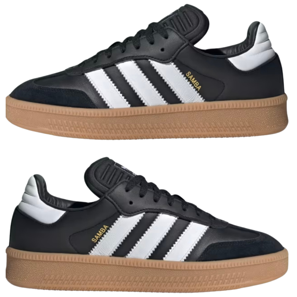 Adidas Samba XLG Black Zapato para Damas Cushioned Midsole