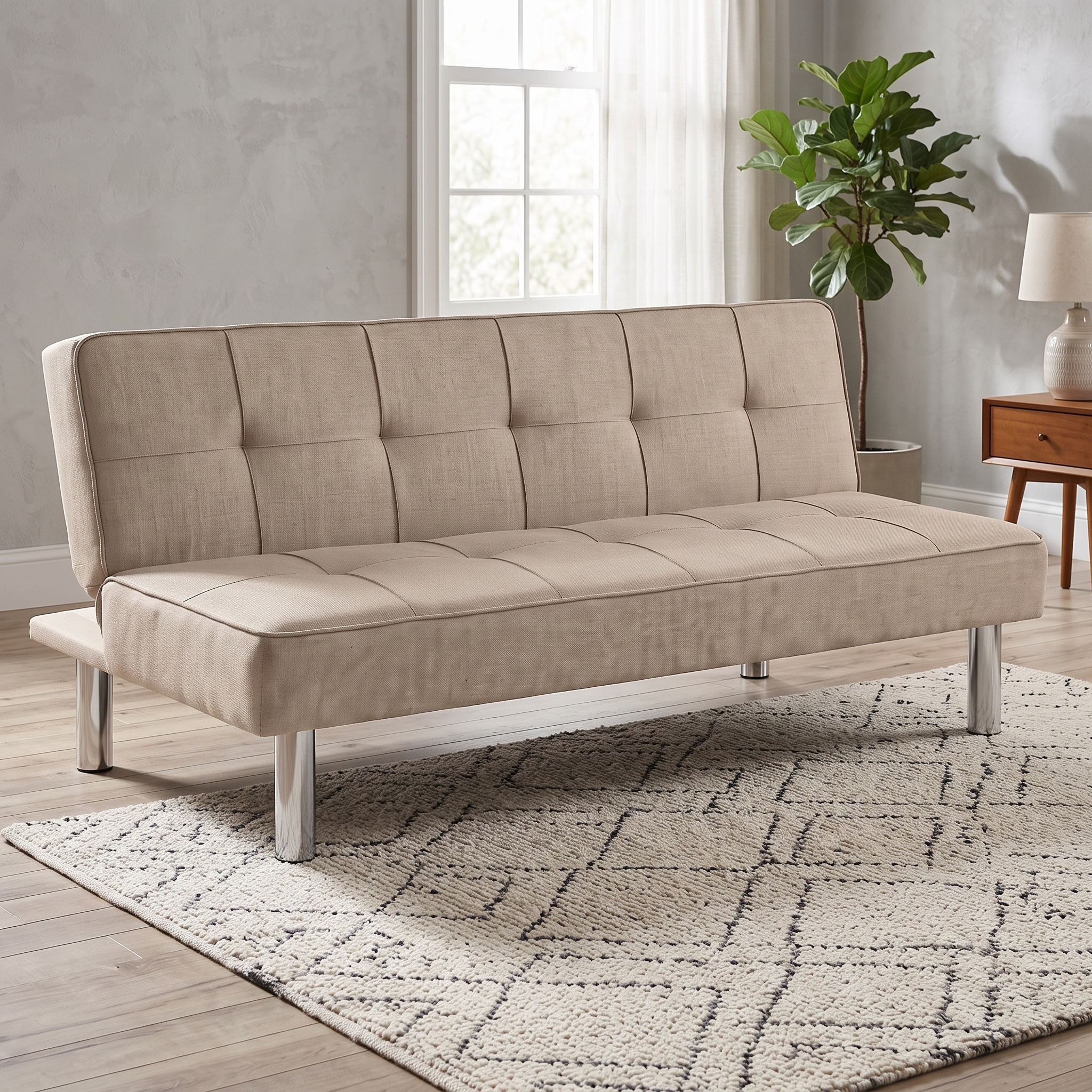 Sofa Cama Individual Color Beige