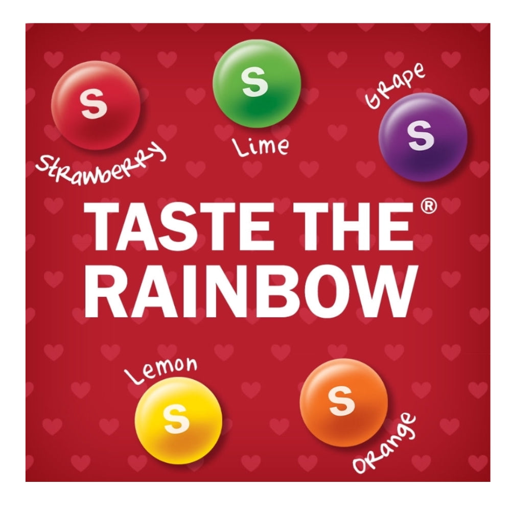 Skittles Valentines Caramelos Masticables Contiene 3 Paquetes de 61.5 gramos