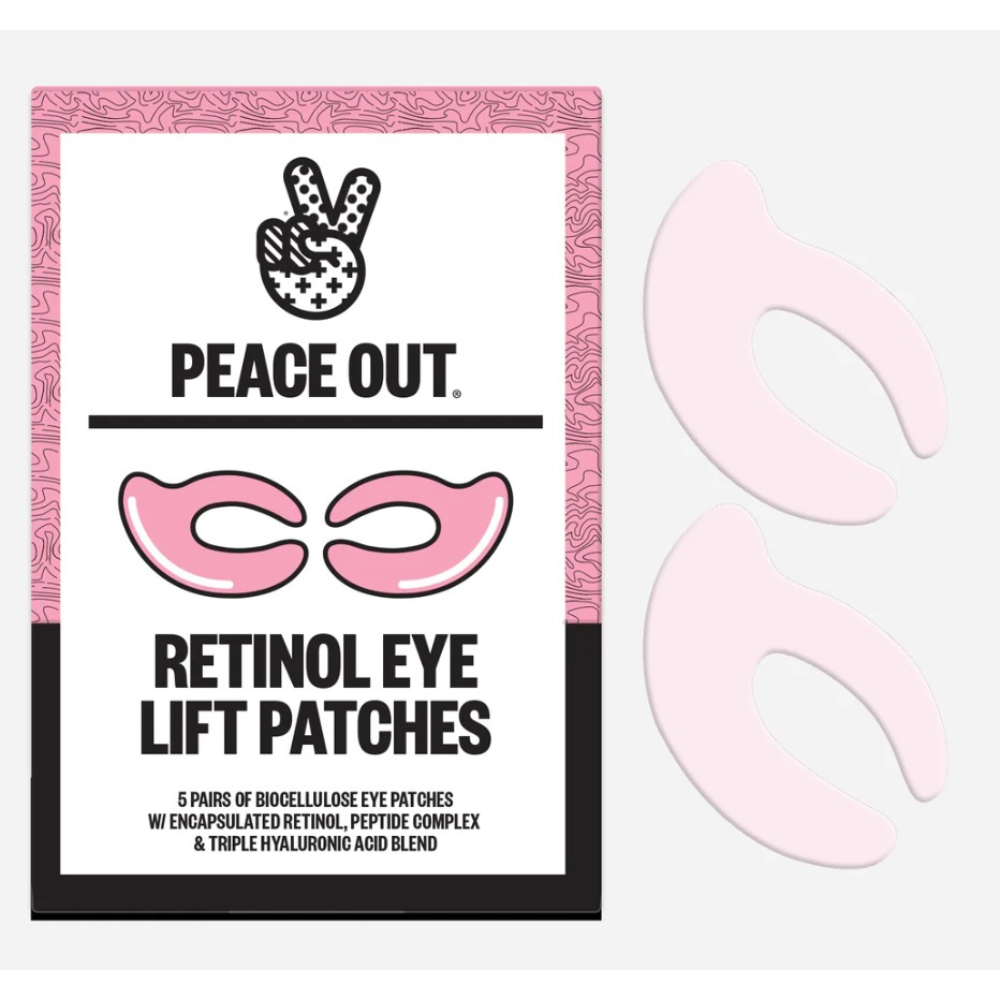 Peace Out Retinol Eye Lift Patches 5 Pairs