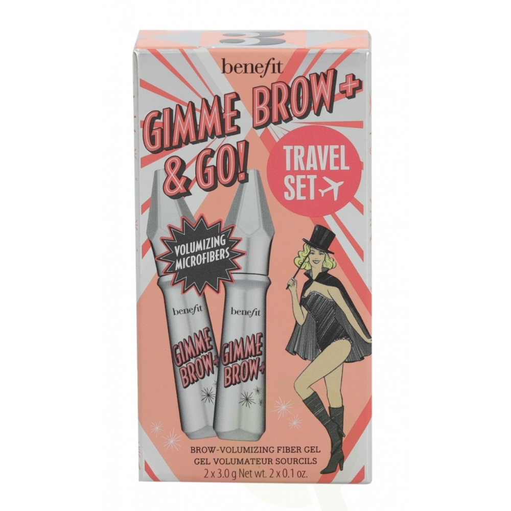 Benefit Gimme Brow + and Go Travel Set no. 3 Voluminizafor para Cejas