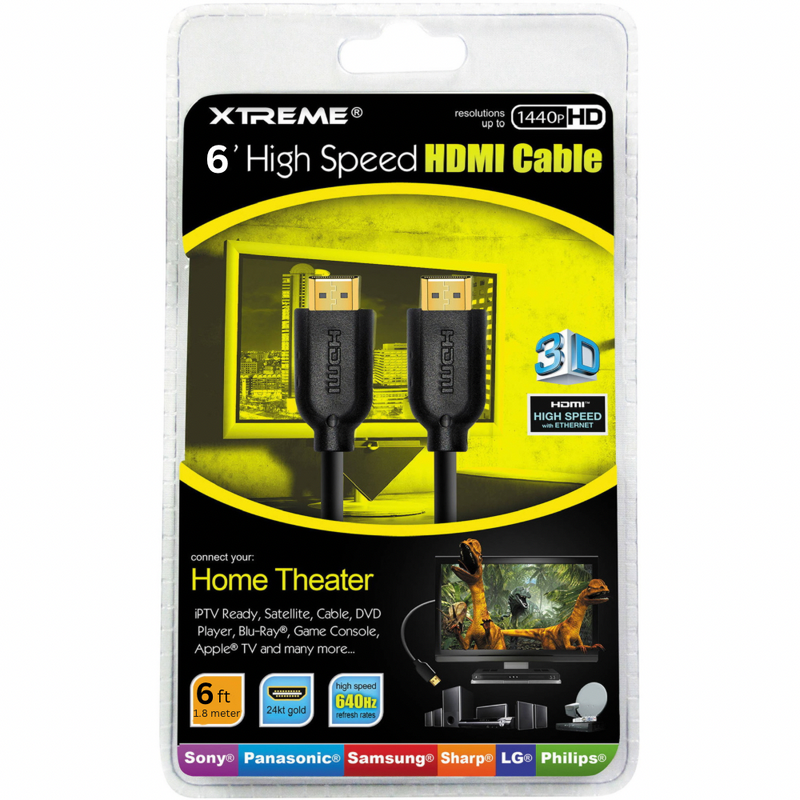 SF Cable, Cable HDMI M/M de alta velocidad de 6.6 ft (6.56 pies)