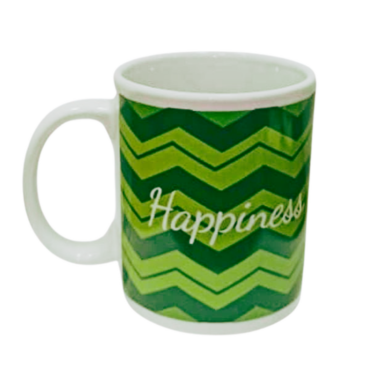 Mug Con Frase Happiness