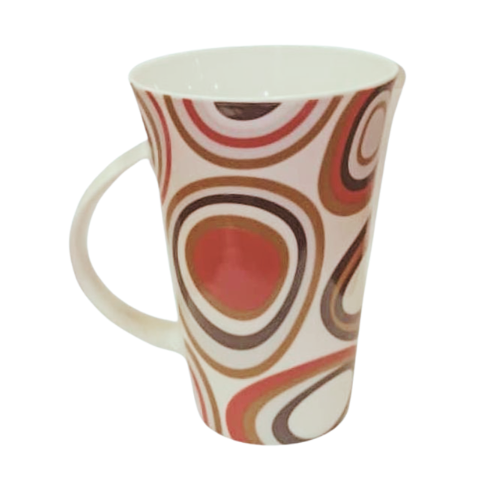 Mug Círculos Rojos