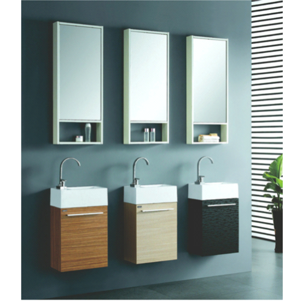 Mueble para Baño Slim Color Light Oak No incluye Espejo 45 x 25 cm