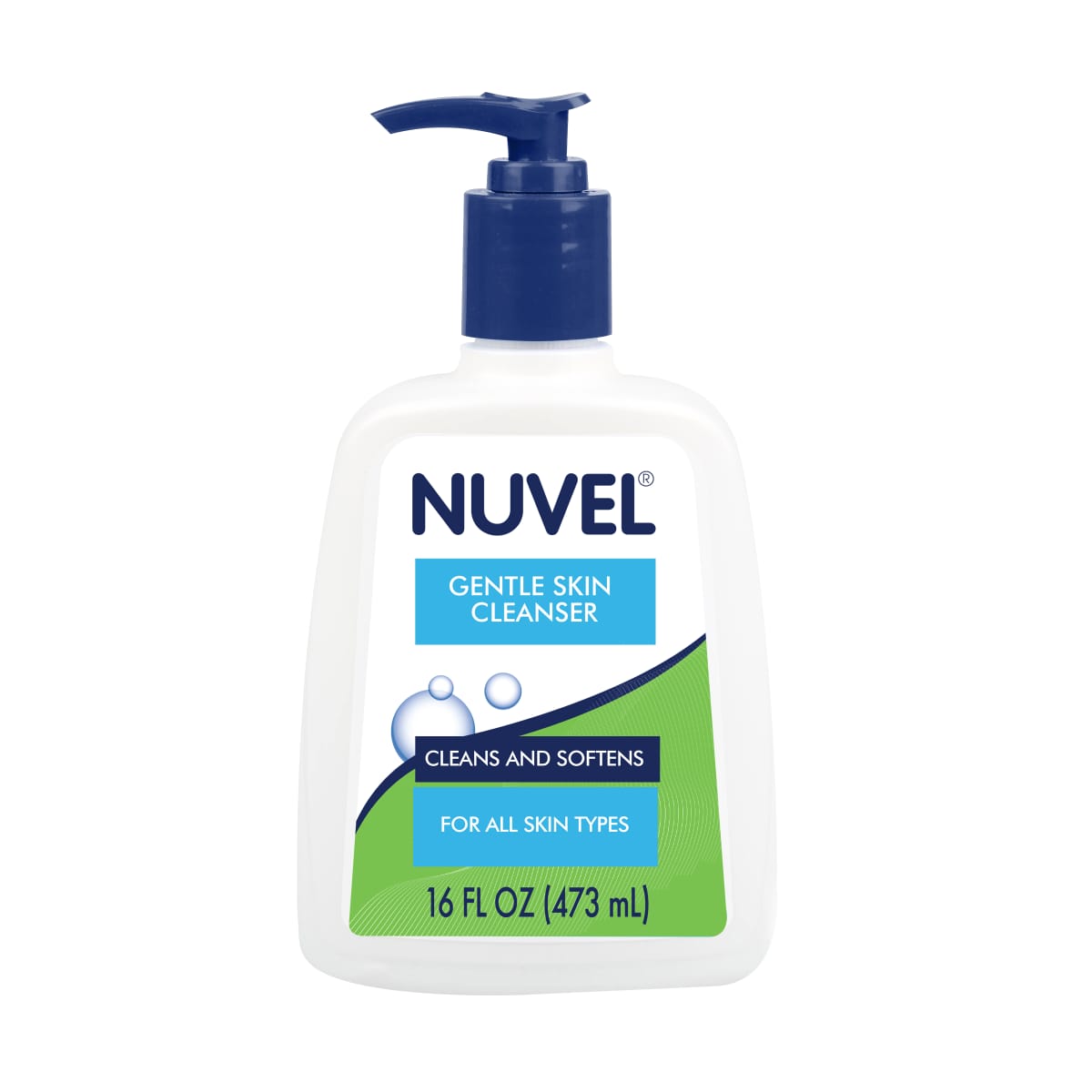 Nuvel Gentle Skin Cleanser Limpiador Facial para todo Tipo de Pieles 473ml