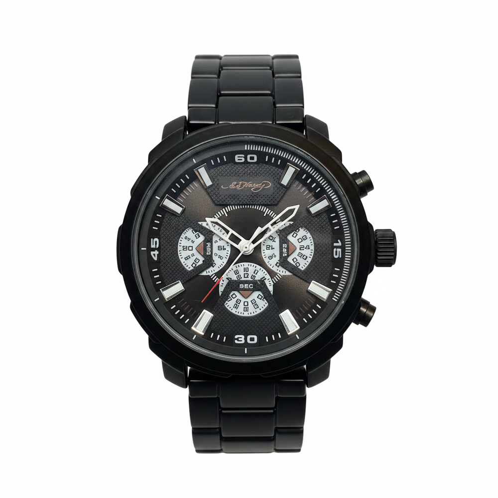 Ed Hardy Reloj para Caballeros Black