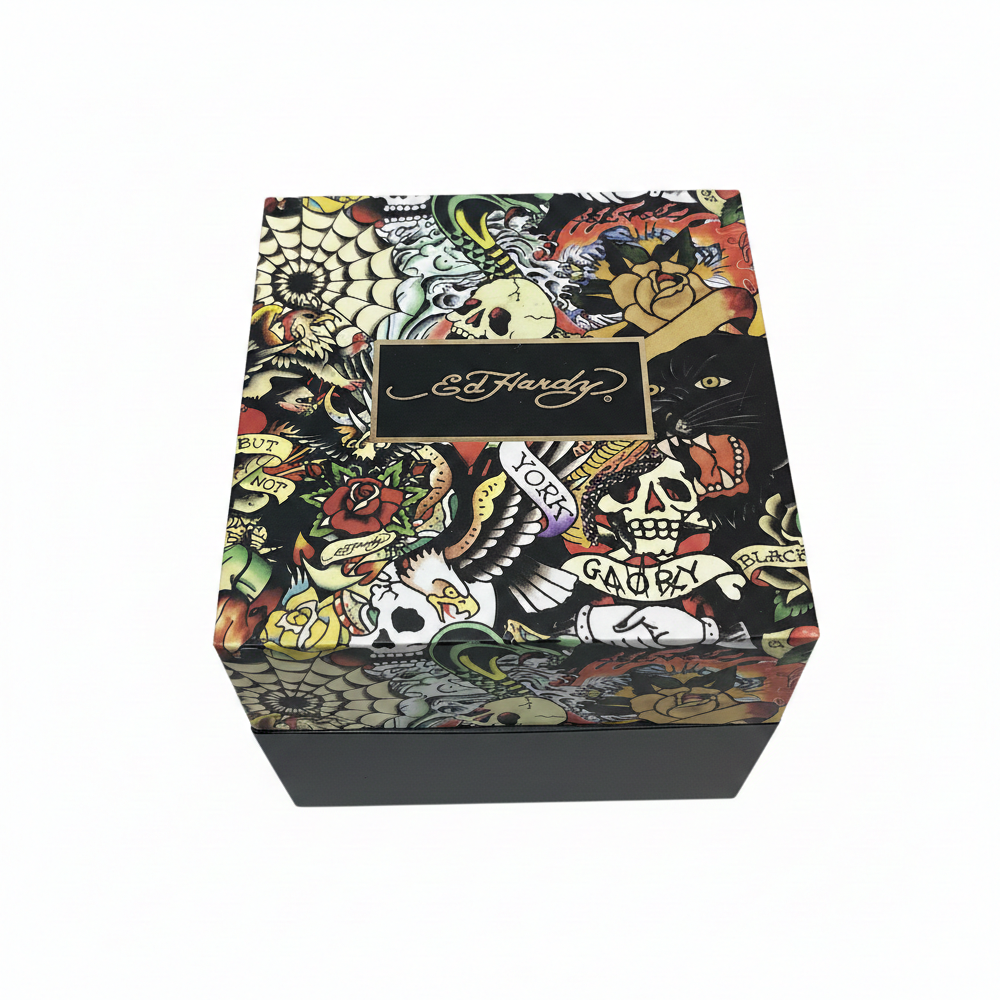 Ed Hardy Reloj para Caballeros Black