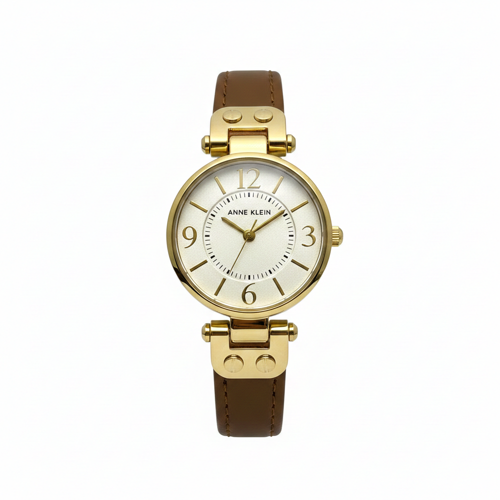 Anne Klein Reloj Para Damas Brown & Gold