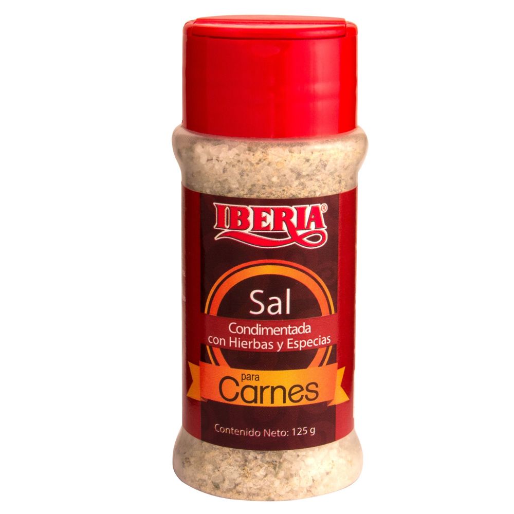 Iberia Sal Condimentada Para Carnes 125gr