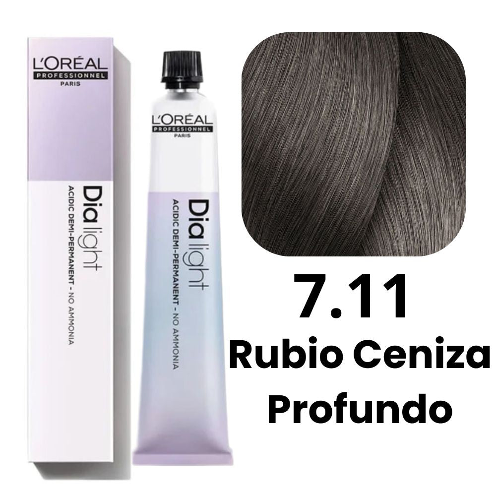 L'Oreal Professional Tinte Dia Light Nro.7.11 50ml