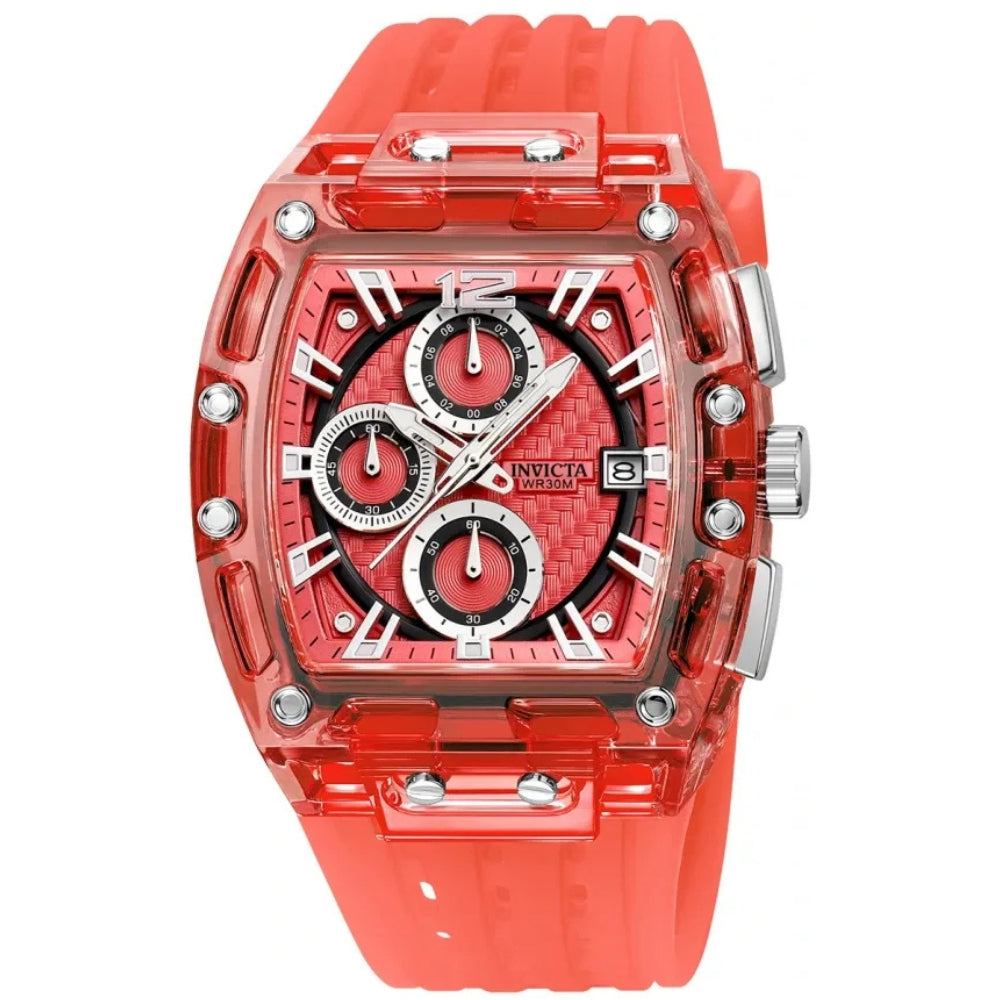 Invicta S1 Rally 70142 Reloj Para Caballeros Rojo 42mm