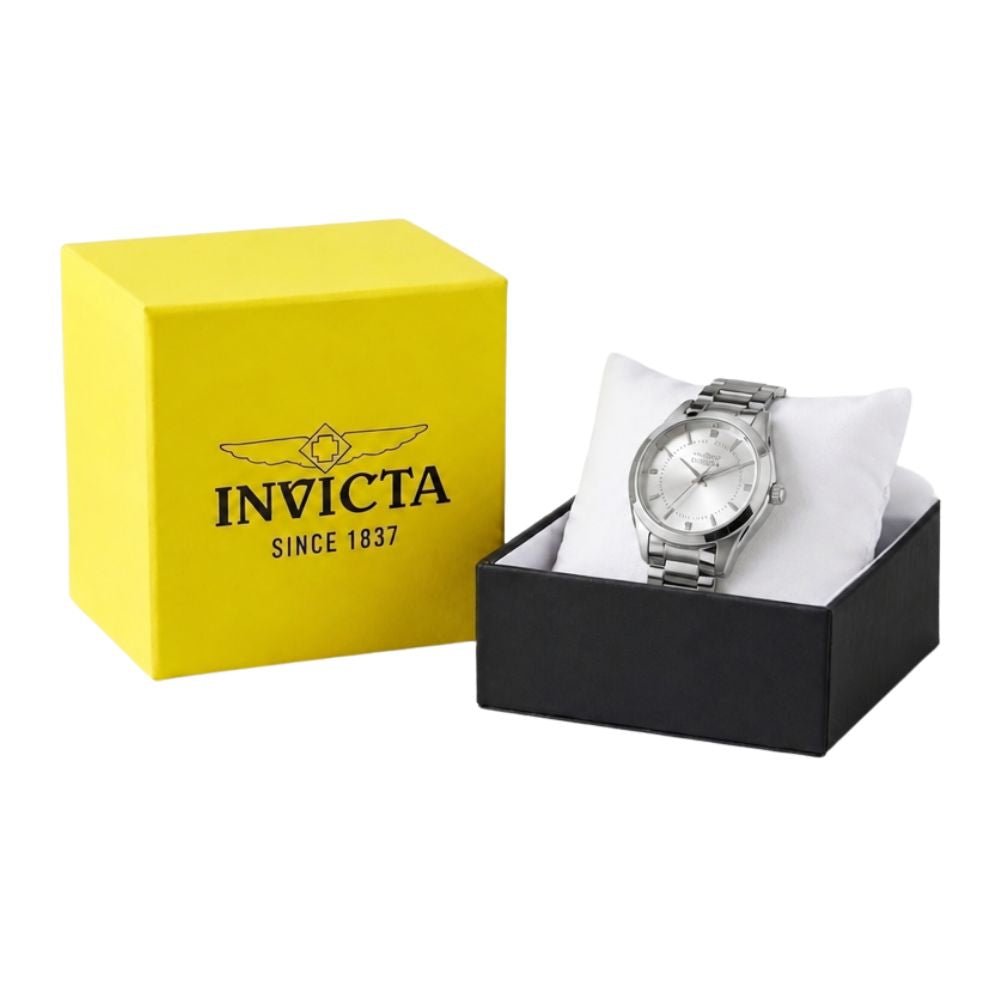 Invicta Celestial 70247 Reloj Para Damas Plateado Mica Plateada 30mm