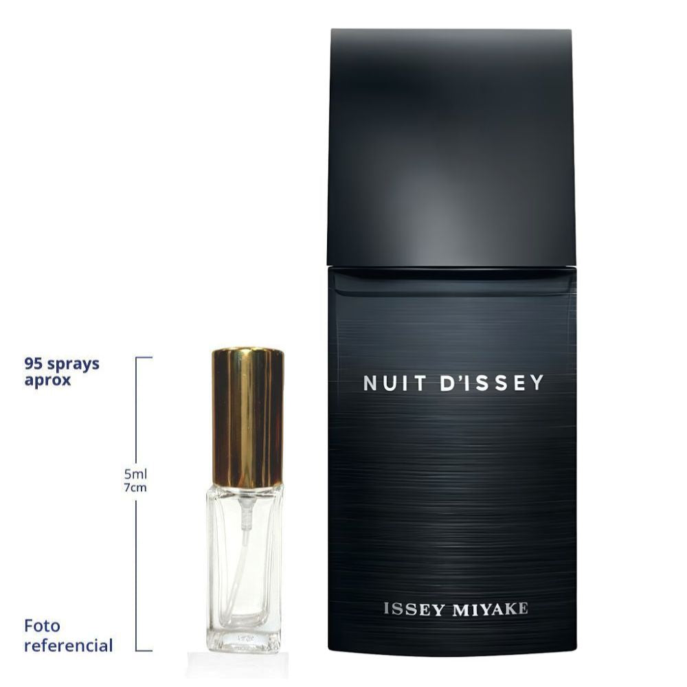 Issey Miyake Nuit D'issey Decant Travel Size Eau De Parfum For Men