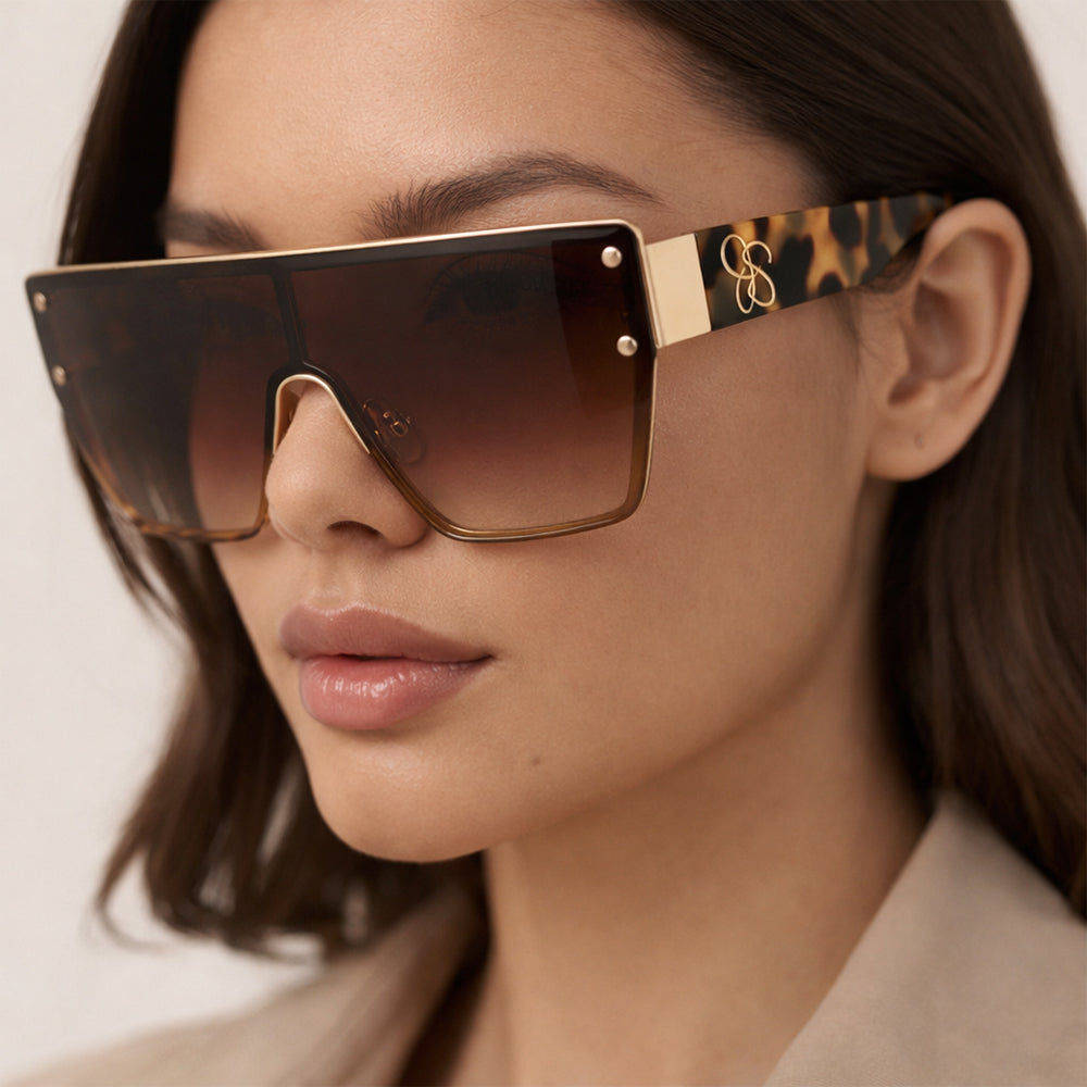 Jessica Simpsons Lentes De Sol Para Damas 100% UV Absorptive