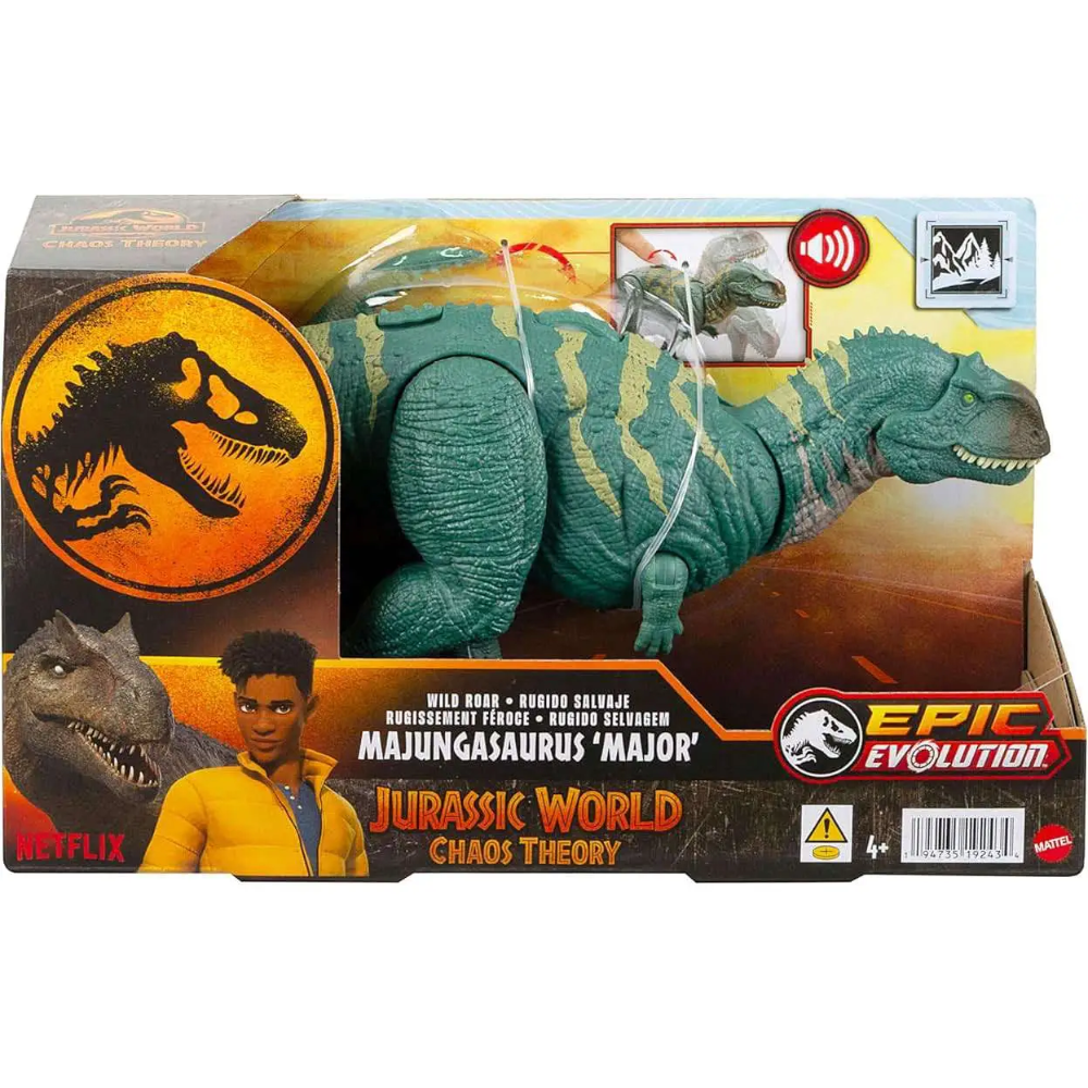 Jurassic World Majungasaurus "Major" Chaos Theory 4+