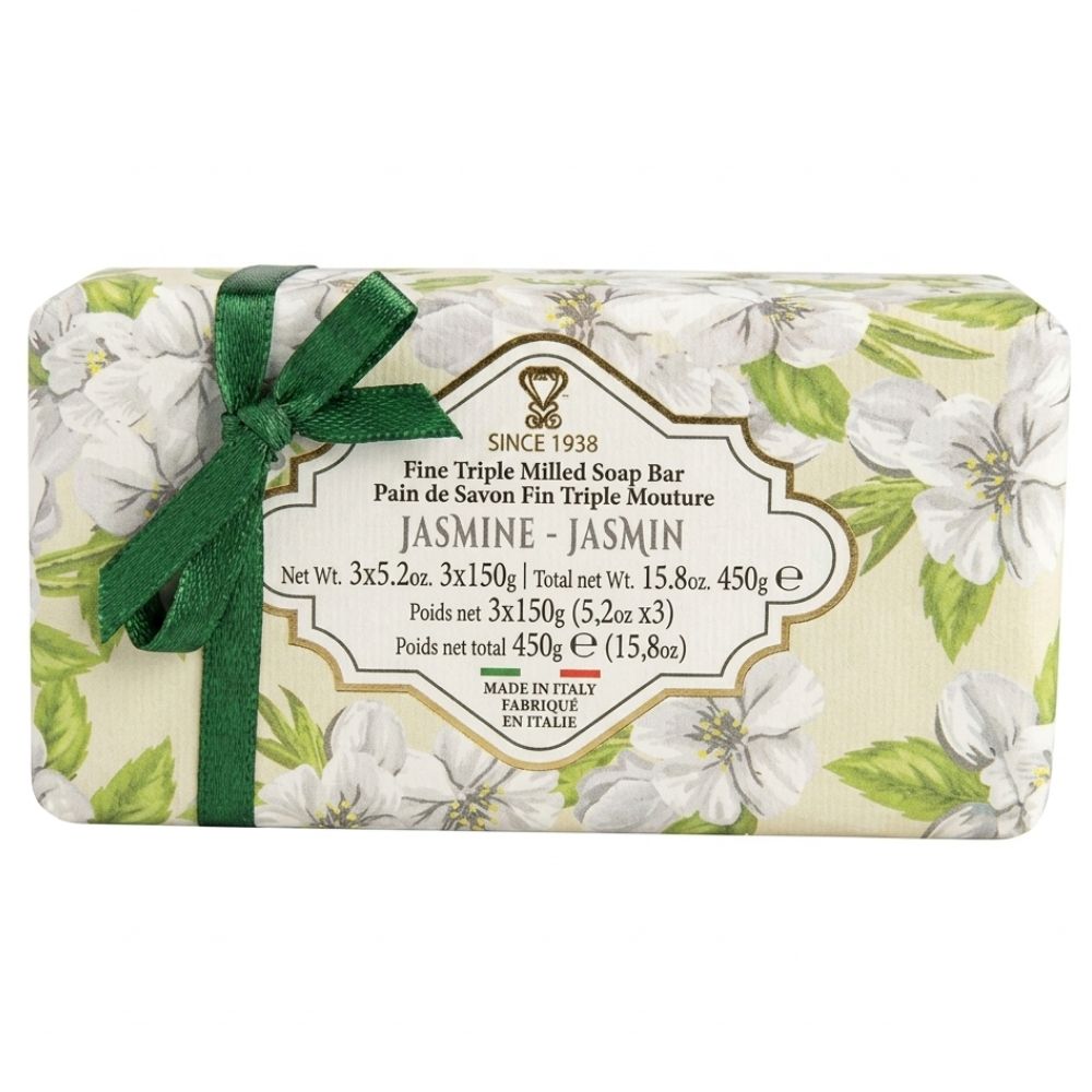 Jabón de Barra Zeni Since 1938 Jasmine Pack 3 Und