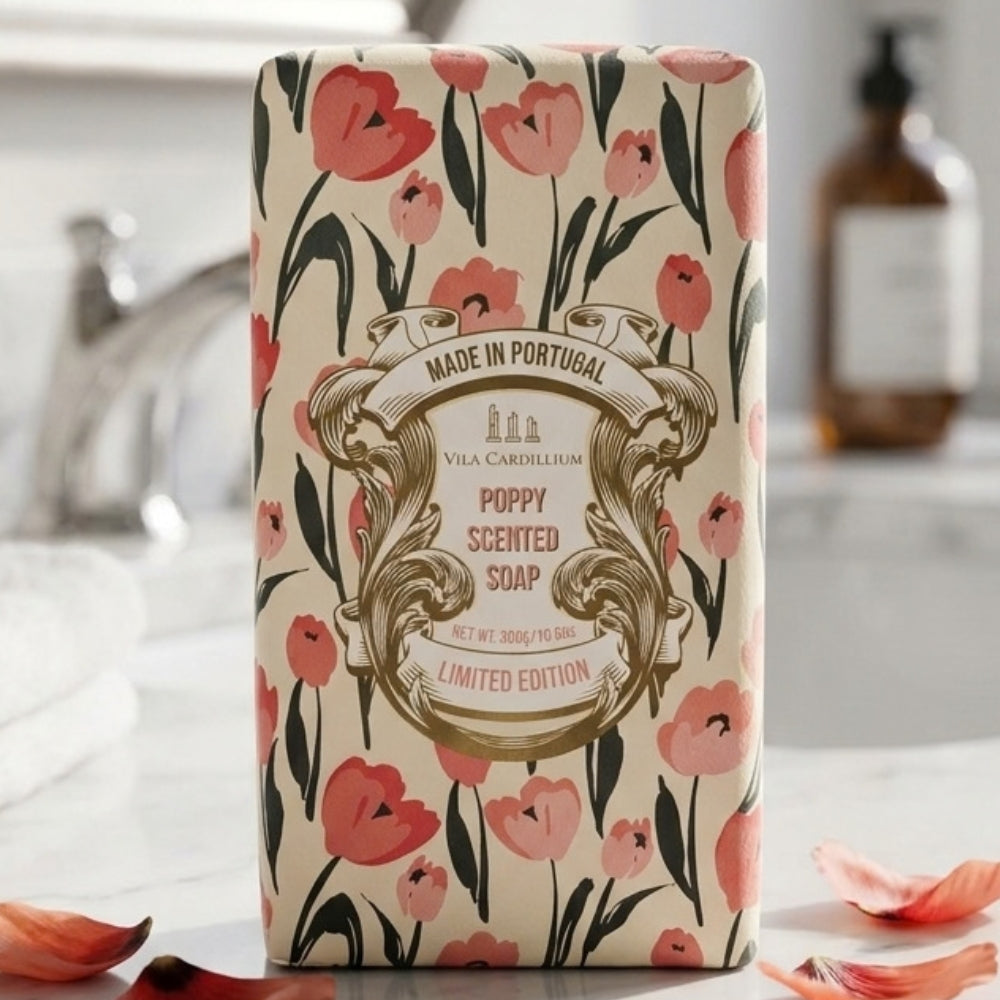 Vila Cardillium Jabón En Barra Poppy Scented Limited Edition 300gr