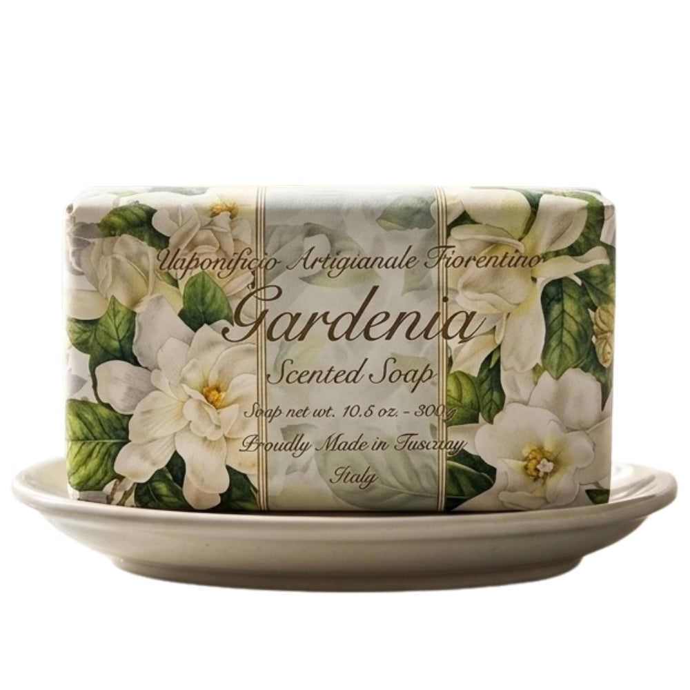 Jabón En Barra Saponificio Artigianale Fiorentino Gardenia 300g