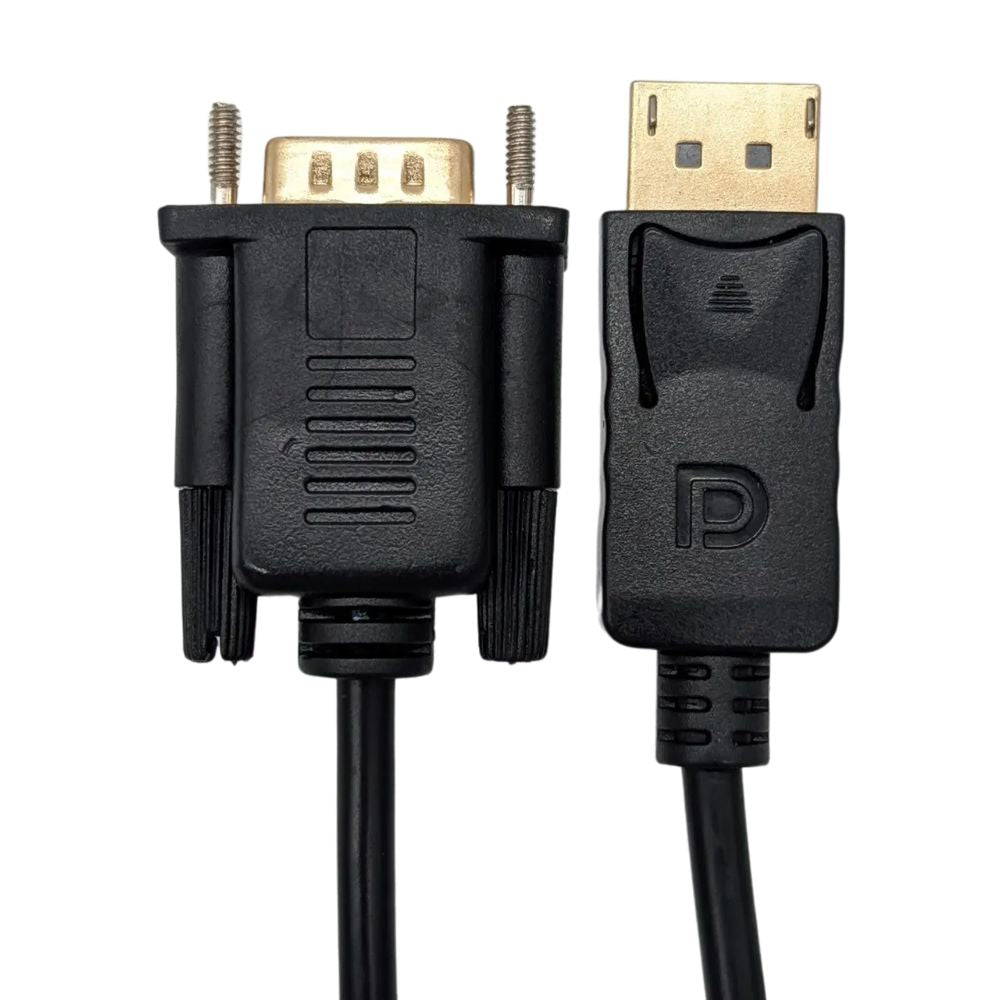 Jemip Cable Adaptador DP Macho A VGA Hembra Color Negro