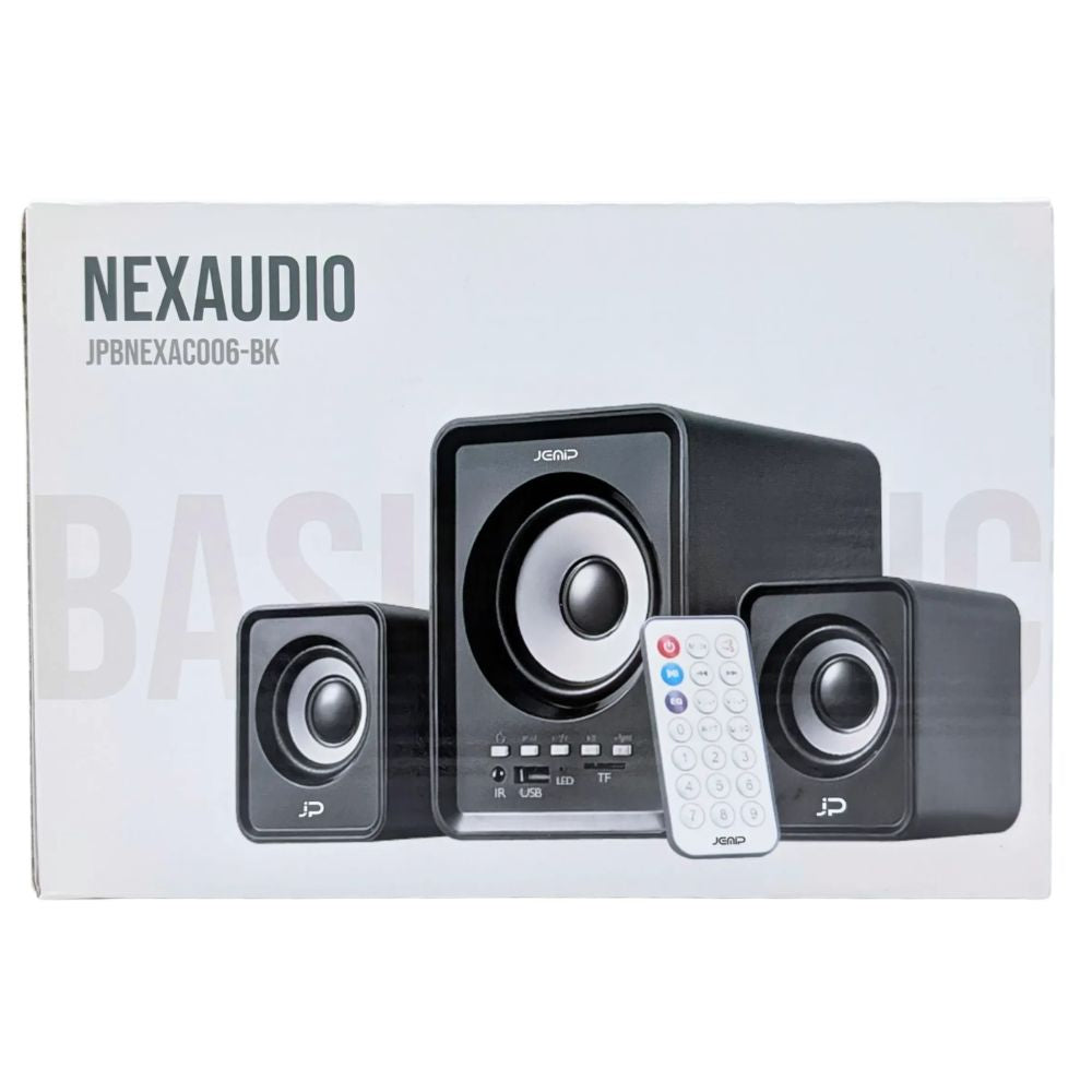 Jemip Corneta Basic Nexaudio Con Control Remoto Color Negro
