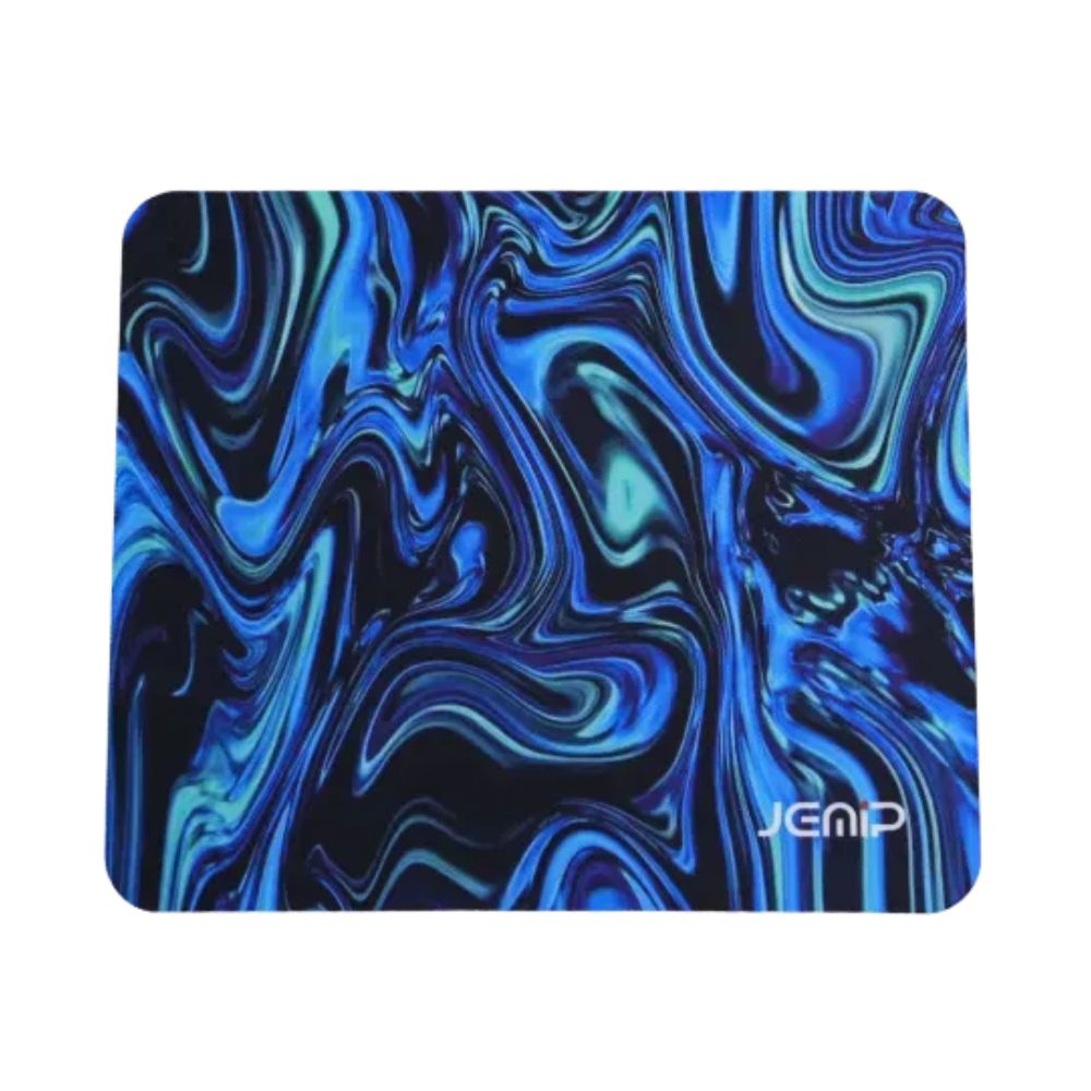 Jemip Mouse Pad Basic Azul Borracho Con Base Antideslizante
