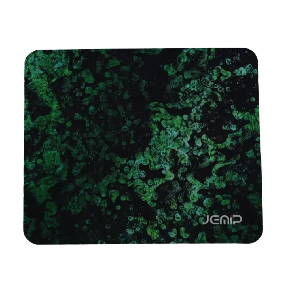 Jemip Mouse Pad Basic Verde Marciano Con Base Antideslizante