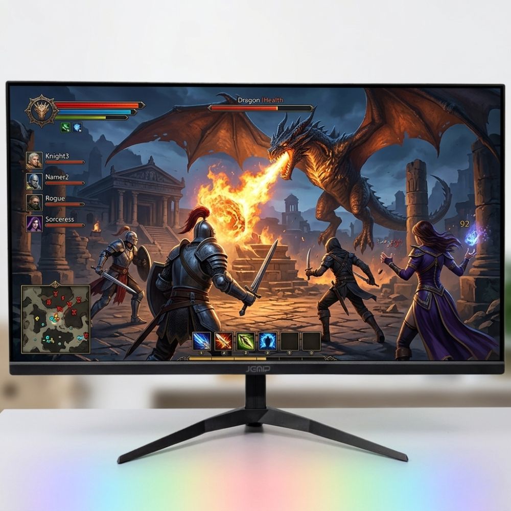 Jemip Monitor 24.5″ Gaming Cypher-Screen X Color Negro