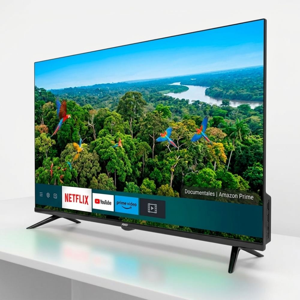 Jemip Smart TV Halo Lux HD 32" Con Base Color Negro