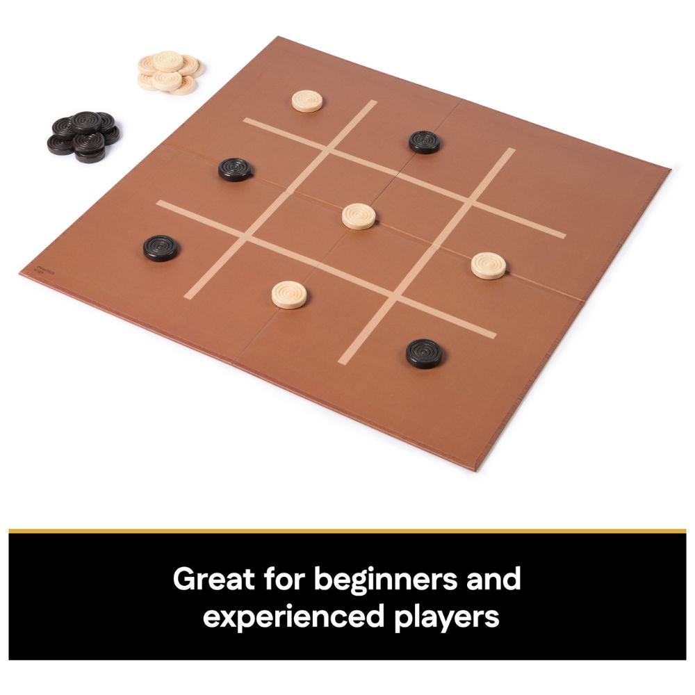 Juego De Ajedrez + Damas + Tic Tac Toe 8+