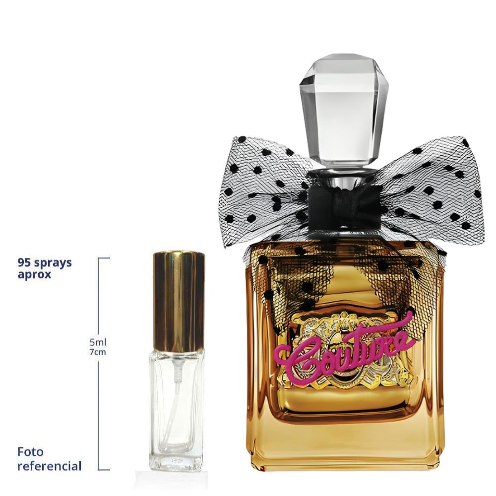 Juicy Couture Viva La Juicy Gold Decant Travel Size Eau De Parfum For Woman