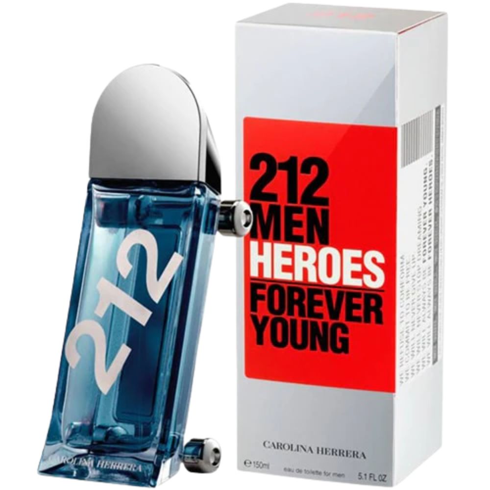 Carolina Herrera 212 Men Heroes Forever Young 150ml Eau De Toilette For Men