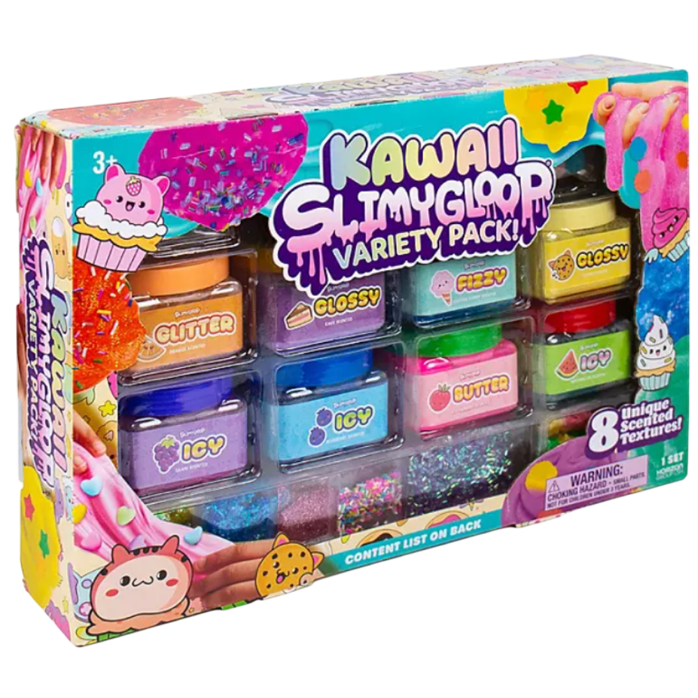 Kawaii Slimy Gloop Variety Pack 3+