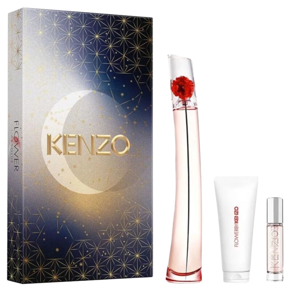 Kenzo Flower L'Absolue Set For Women Eau De Parfum 100ml + 10ml L'Absolue en Baume 75ml