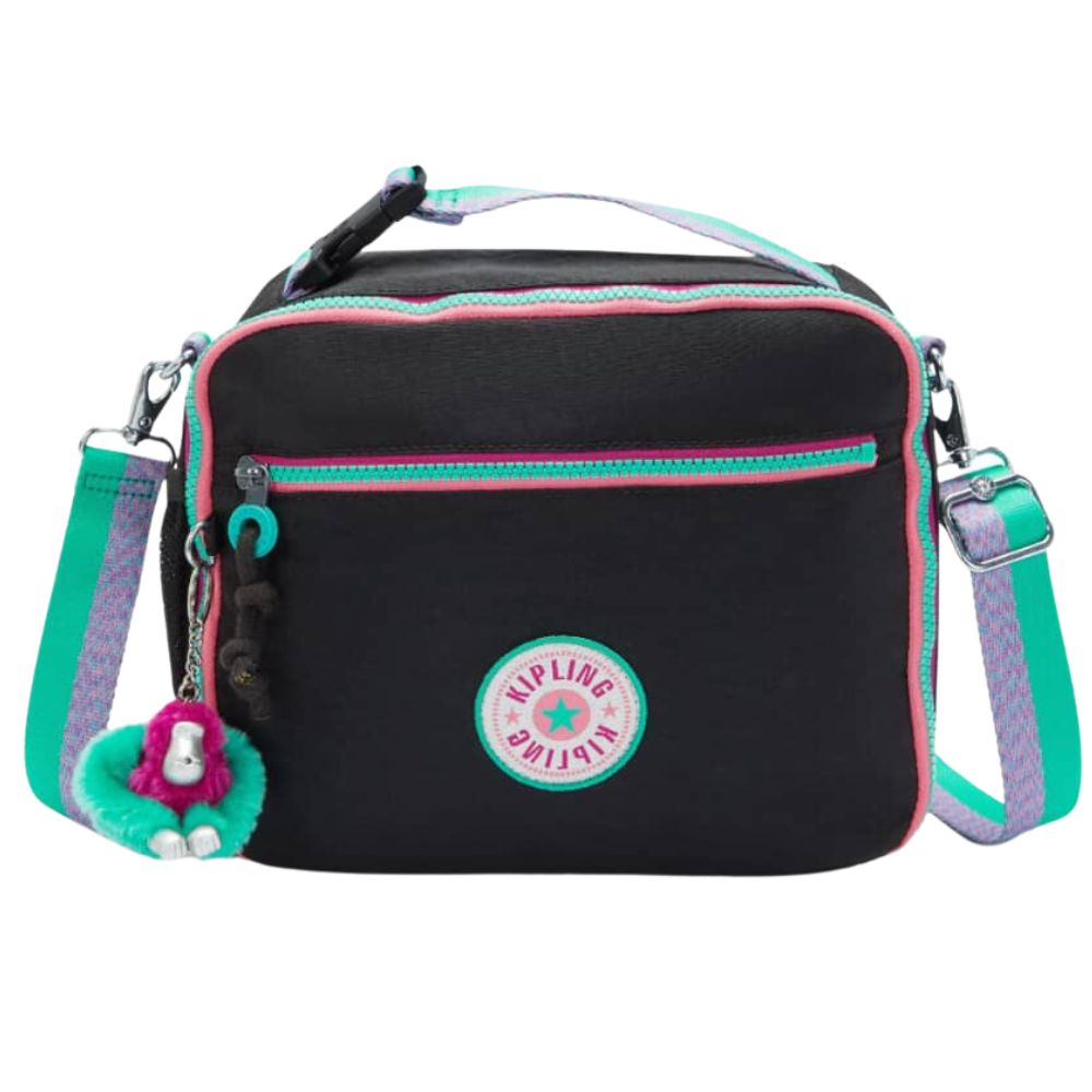 Kipling Ermy Rainbow Fun Jet Black