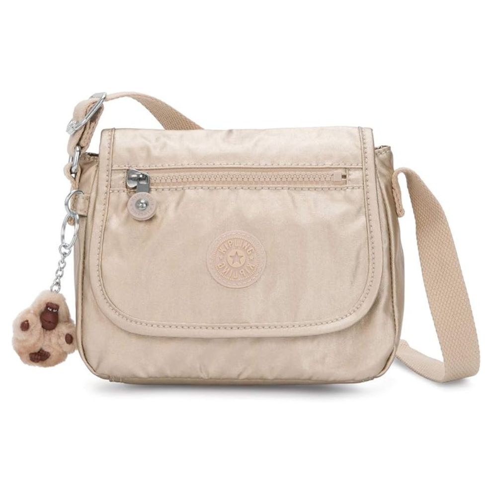 Kipling Crossbody Bag Sabian Starry Gold Metallic