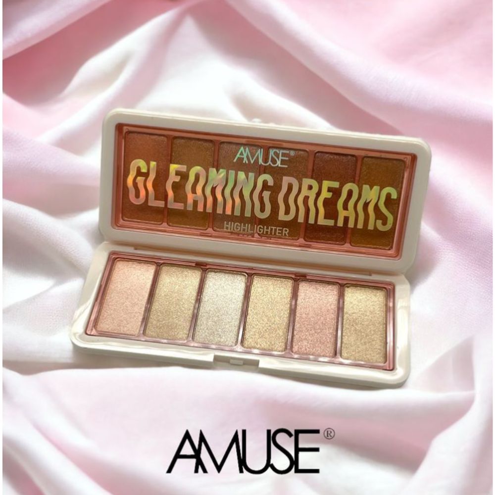 Amuse Gleaming Dreams Highlighter Paleta de Iluminadores