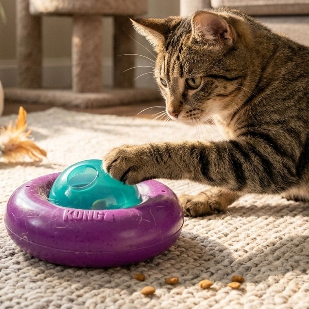 Kong Juguete Para Gatos Infused Cat Gyro Catnip