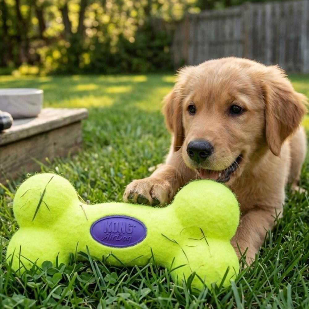 Kong Juguete Para Perros AirDog Bone 2 Tamaños