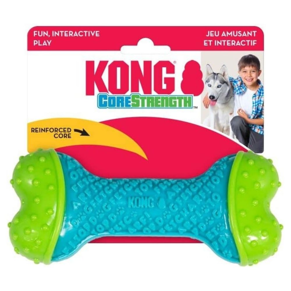 Kong Juguete Para Perros Core Strength Bone 2 Tamaños