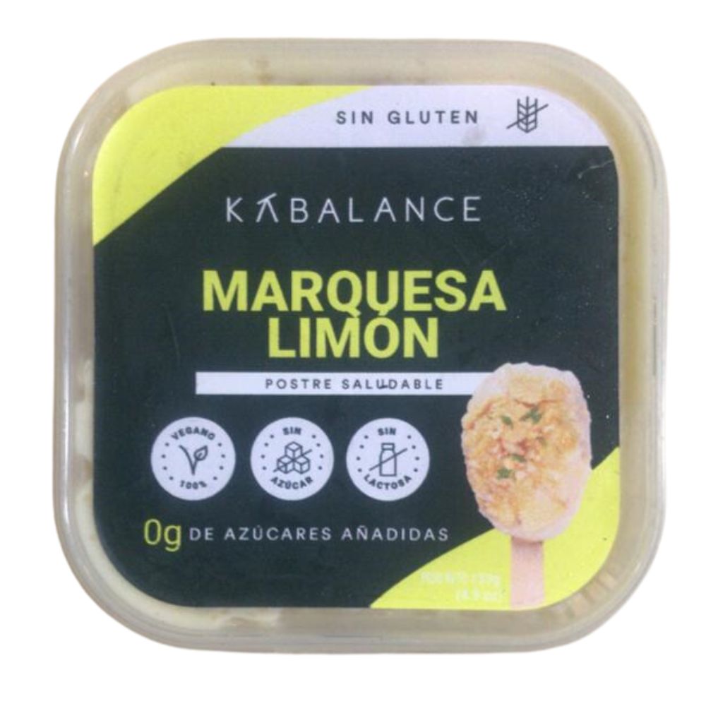 Kabalance Marquesa Gluten Free de Limon Sin Azucares Añadidos 139gr