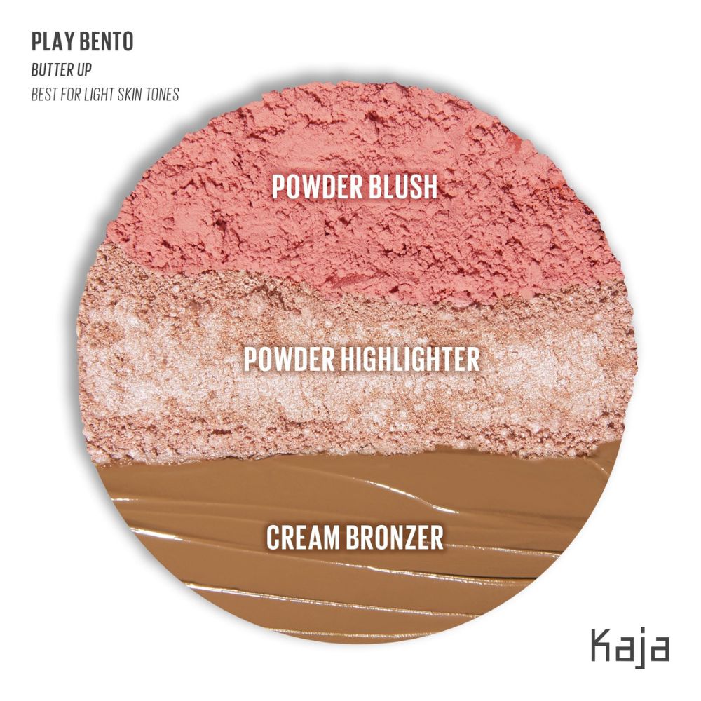 Kaja Play Bento Trío De Compactos N*01 Butter Up
