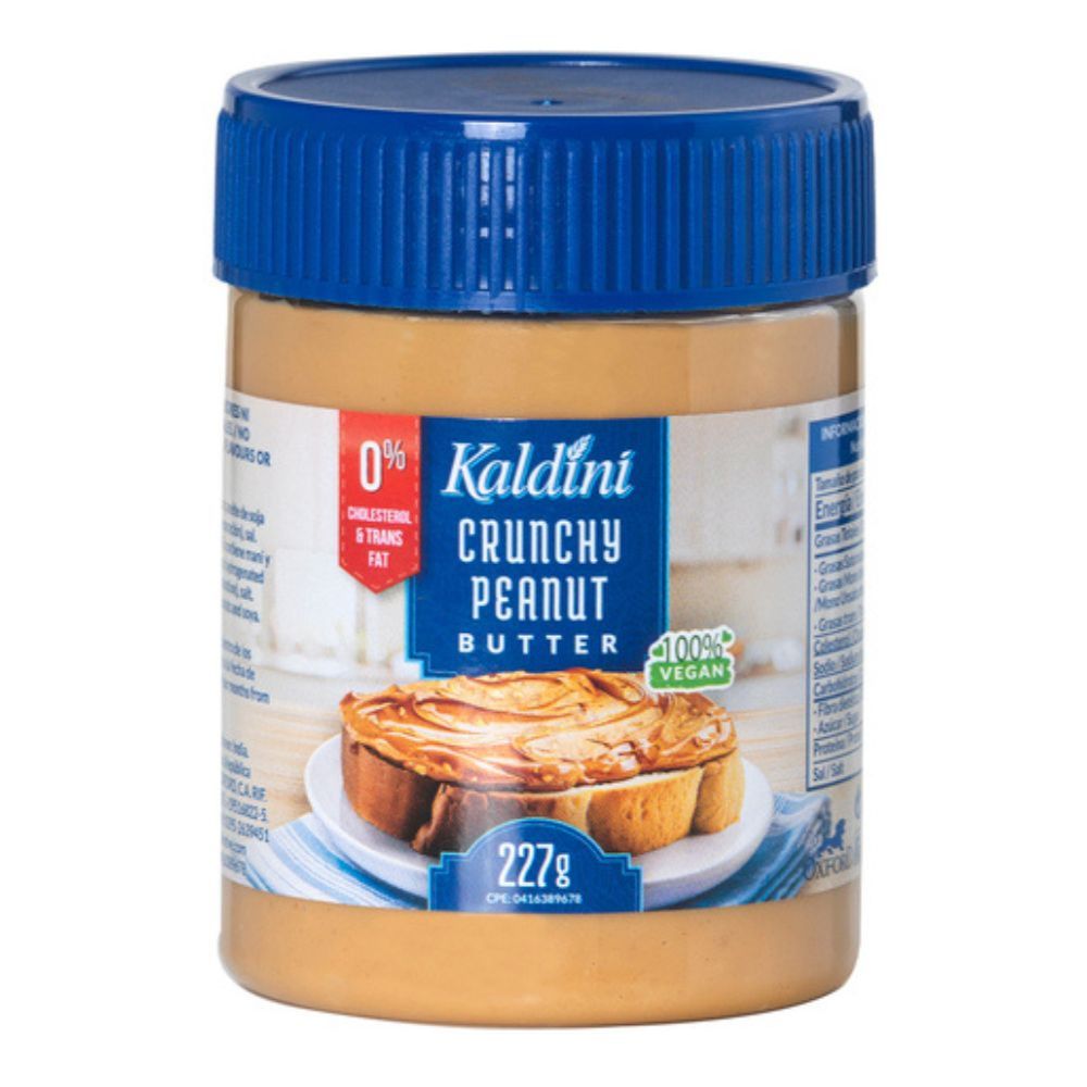 Kaldini Mantequilla De Mani Crunchy 227 gr