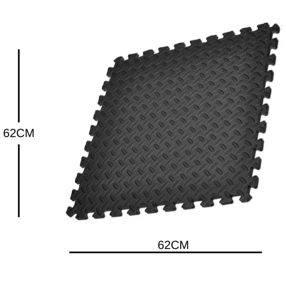 Kimbow Mat Armable Color Black Set De 4 Pzs