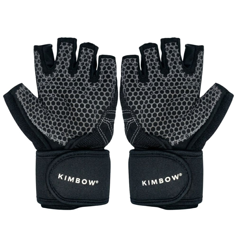 Kimbow Guantes Para Entrenamiento Cortos Negros