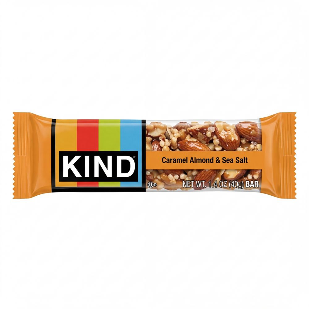 Kind Barra Caramel Almond & Sea Salt 40gr