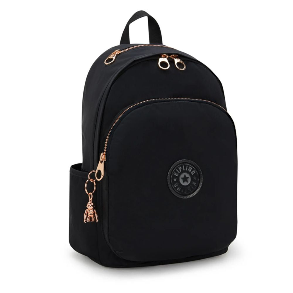 Kipling Bolso Delia Medium Black Rose Spice