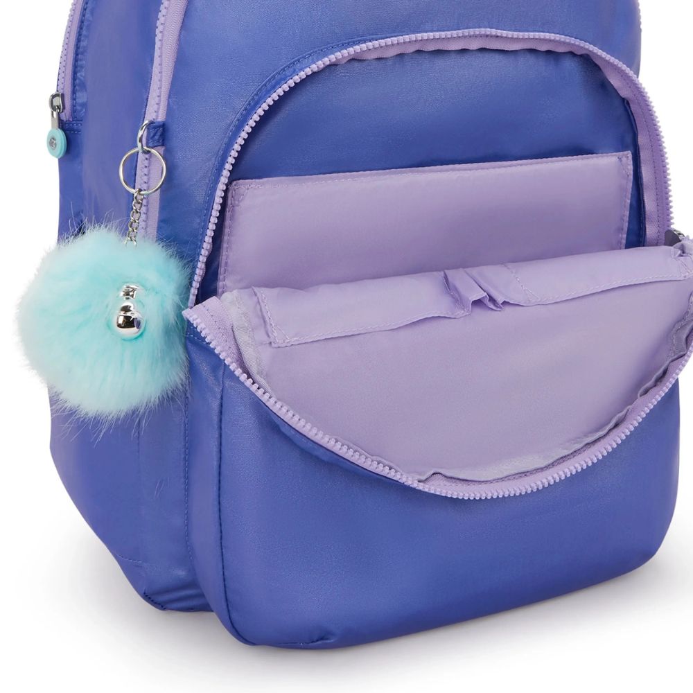 Kipling Bolso Mediano Seoul Cosmic Metallic